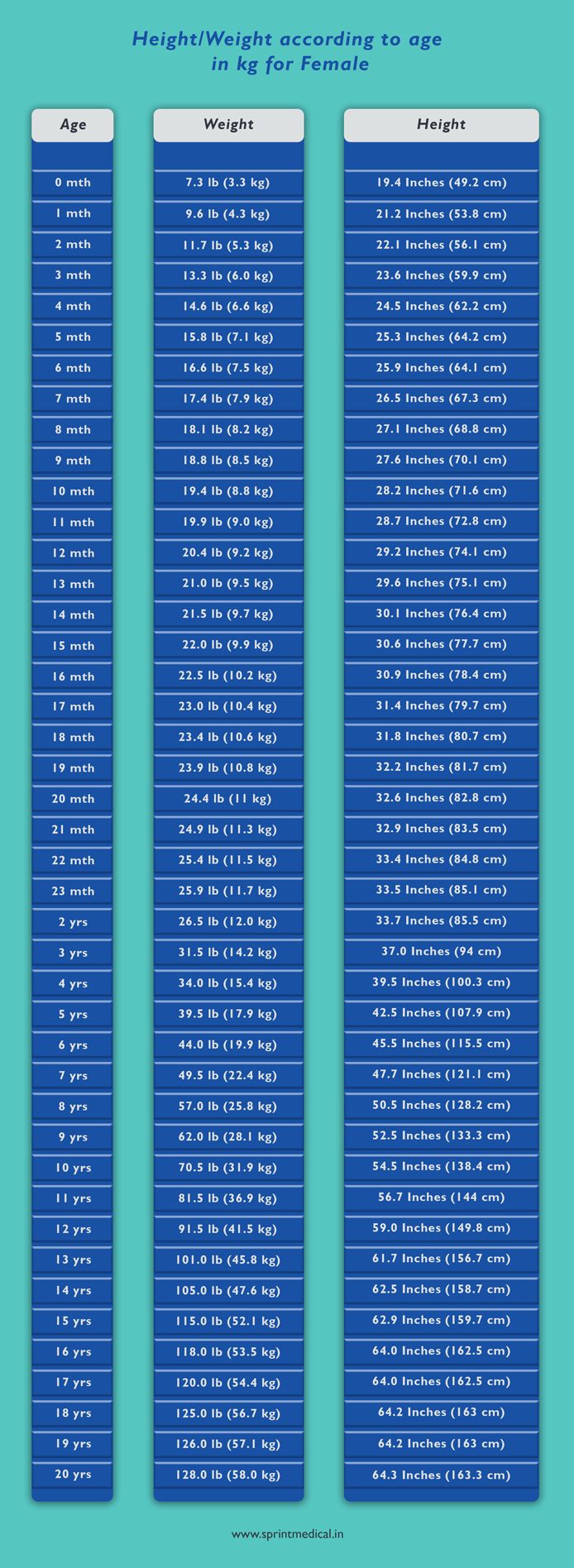 How Much Do Women Weigh