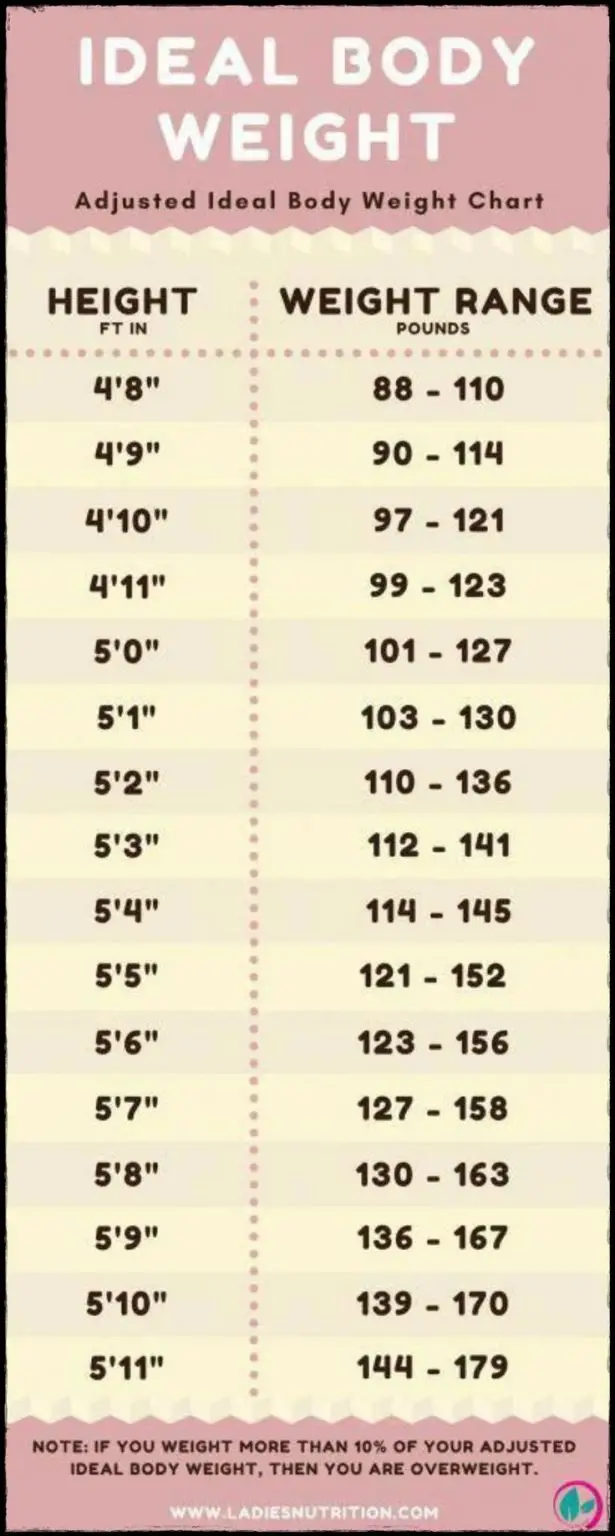 Weight Chart For Women 2022: All You Need To Know