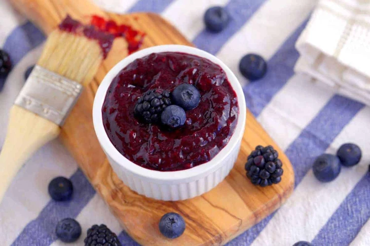 5. Blueberry Bbq Sauce