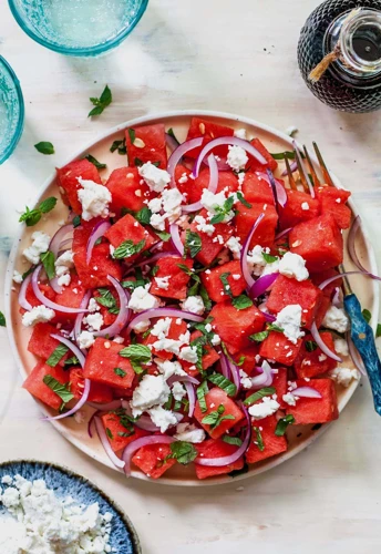 8. Watermelon Feta Salad