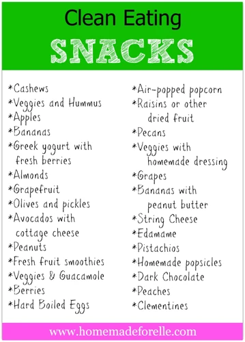 Filling Snack Options