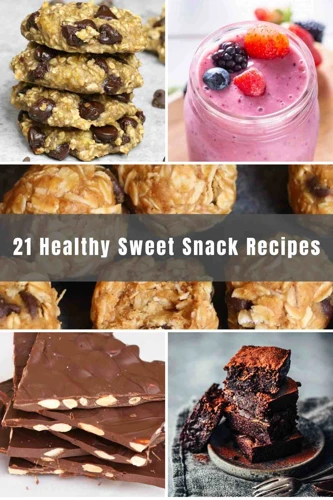 Healthy Sweet Snacks You Can Enjoy