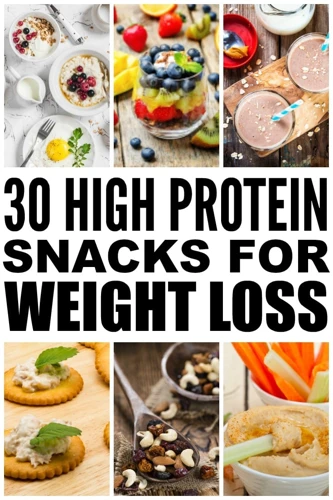 Protein Snacks For Weight Loss