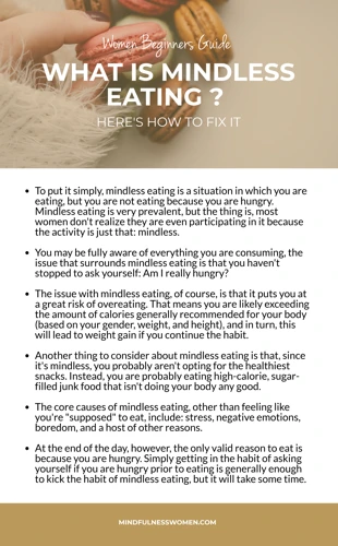 The Problem With Mindless Snacking