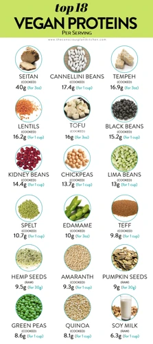 Top High-Protein Vegetarian And Vegan Foods