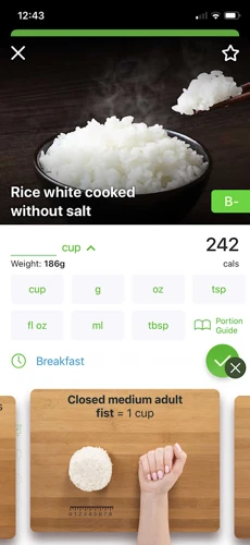 Underestimating Food Portion Sizes