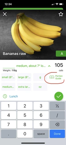 Using Apps To Measure Portions