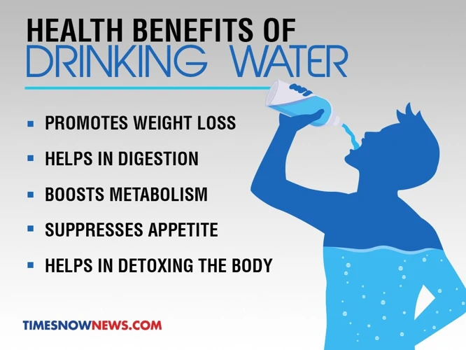 Benefits of Drinking Water for Suppressing Appetite Manage Hunger and