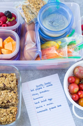 Why Snack Prep Is Important